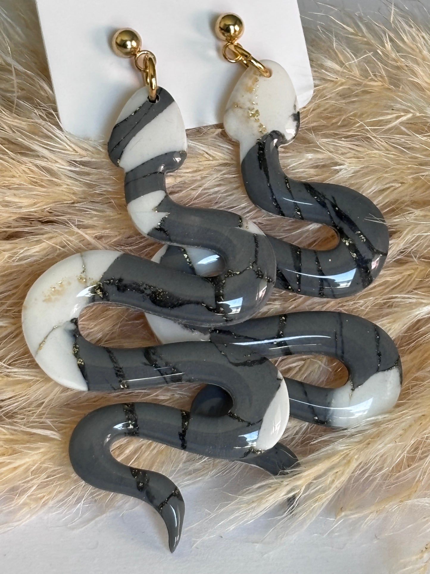 Boucles d’oreilles - Serpent