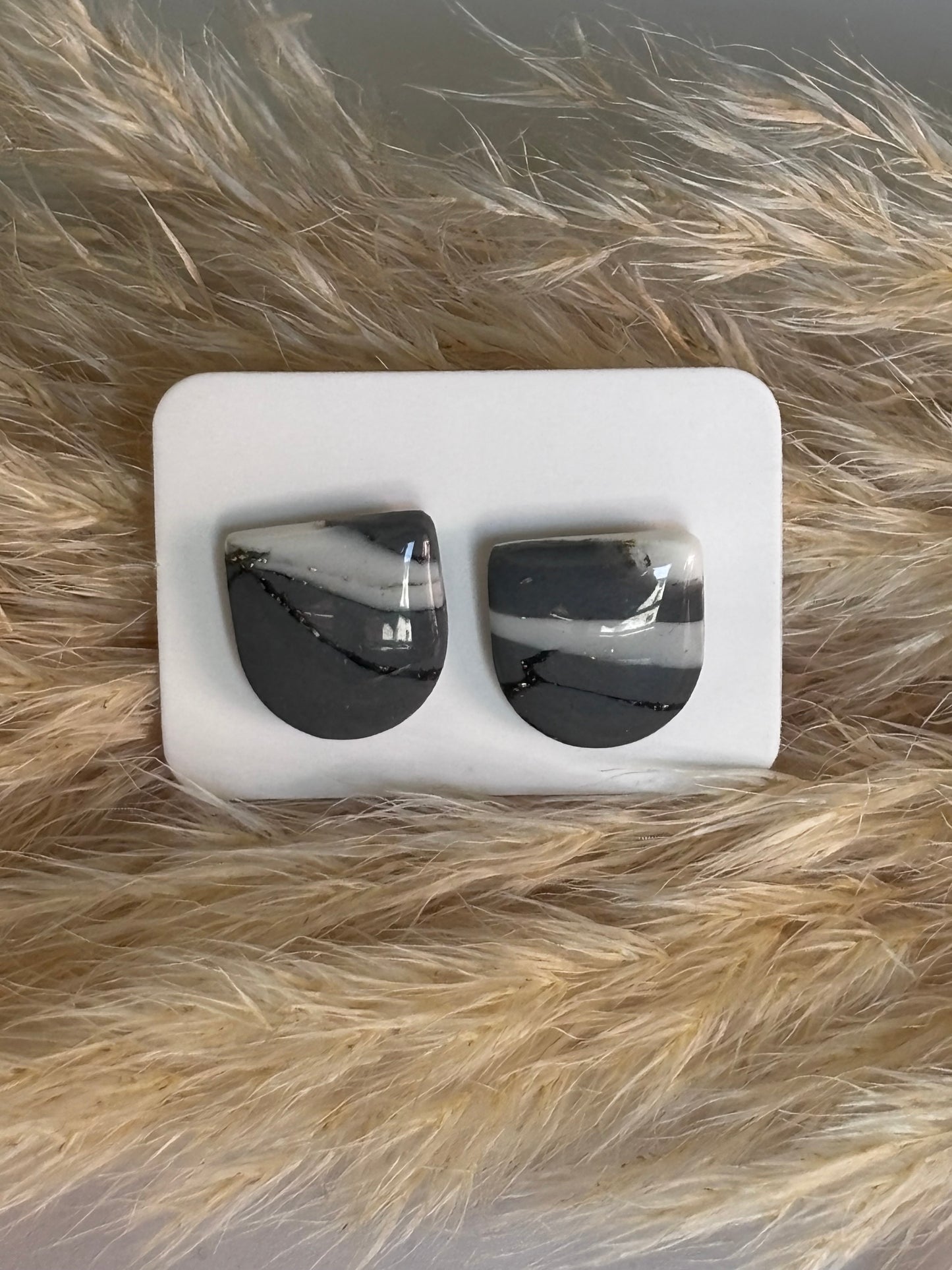 Boucles d’oreilles Puces – Galet