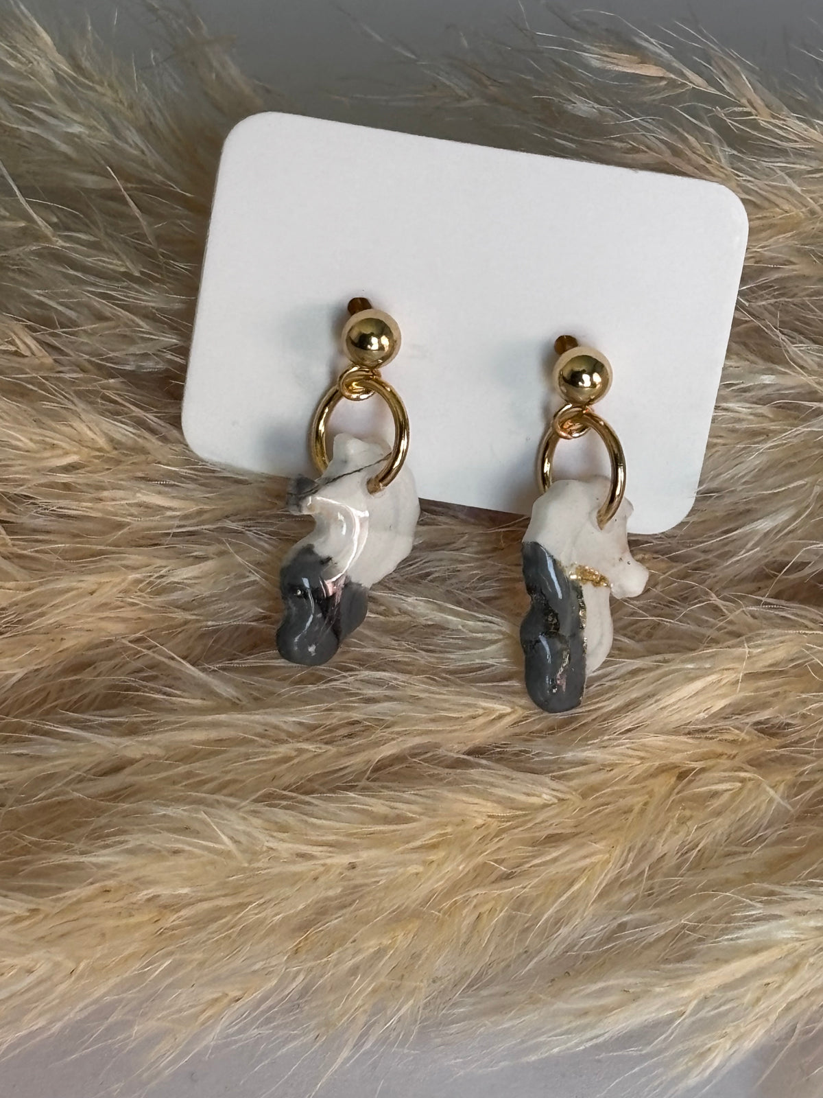 Boucles d'oreilles - Hippocampe