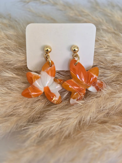 Boucles d'oreille - Pétale