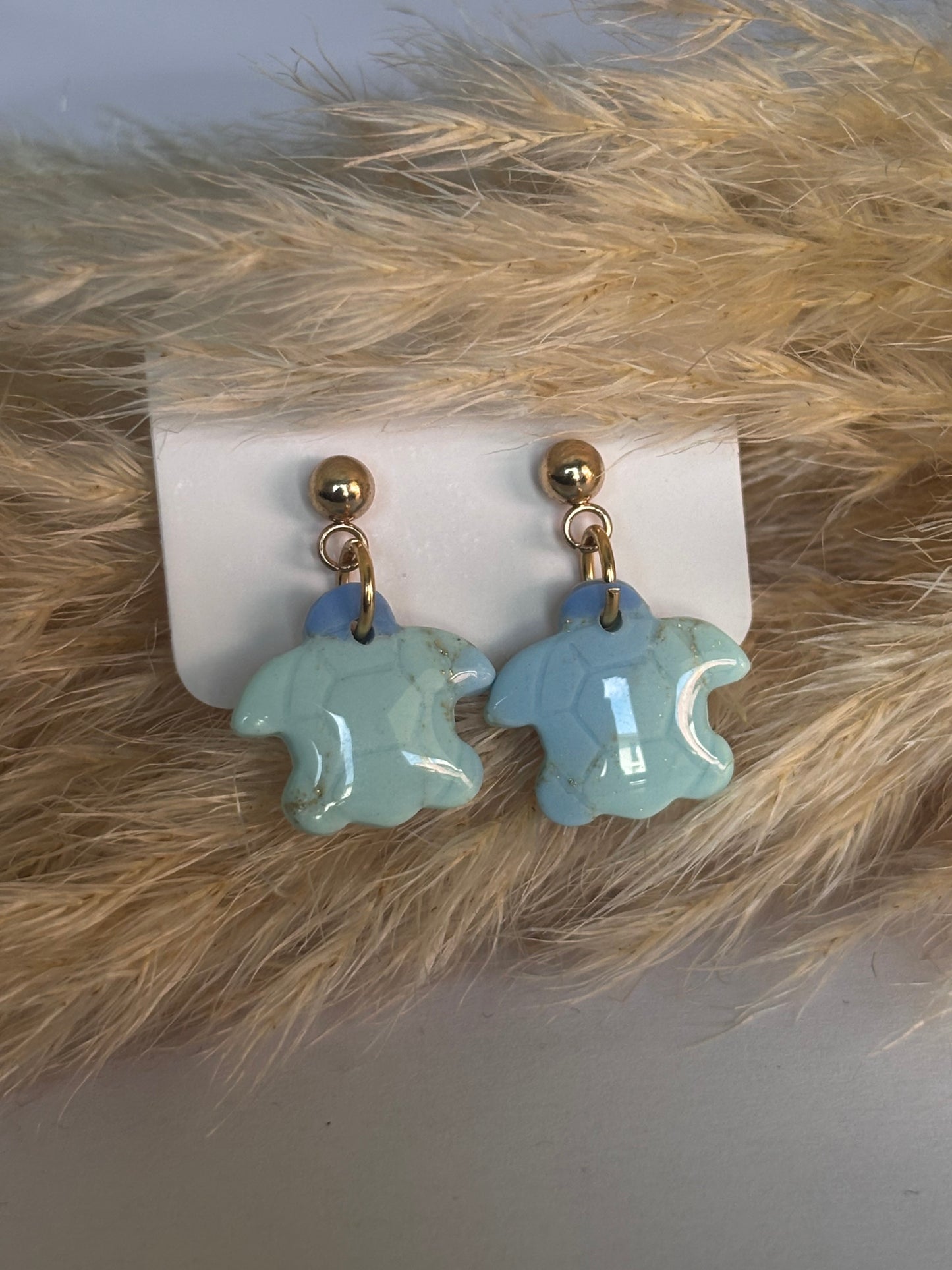 Boucles d'oreilles - Tortue