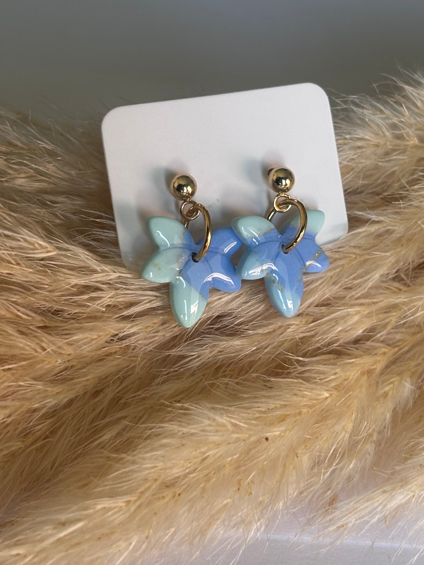 Boucles d’oreilles - Feuille