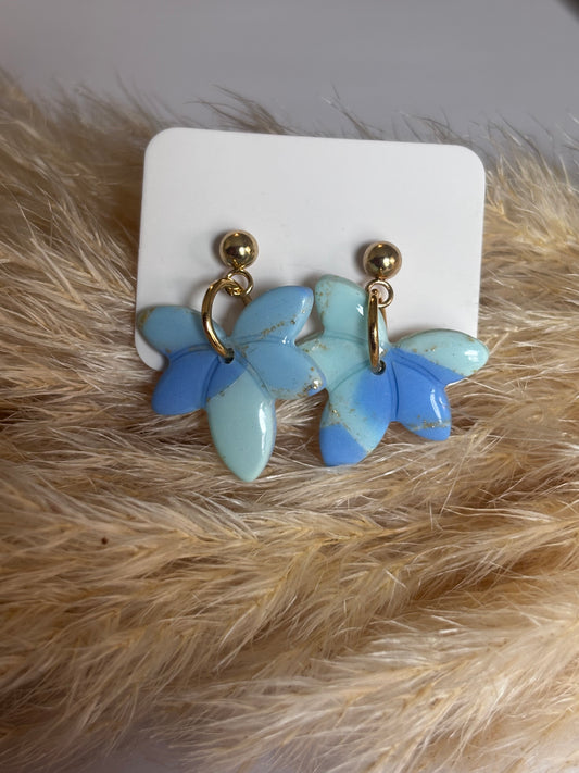 Boucles d’oreilles - Feuille