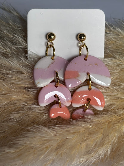 Boucles d'oreilles - Vague