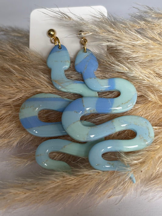 Boucles d’oreilles - Serpent