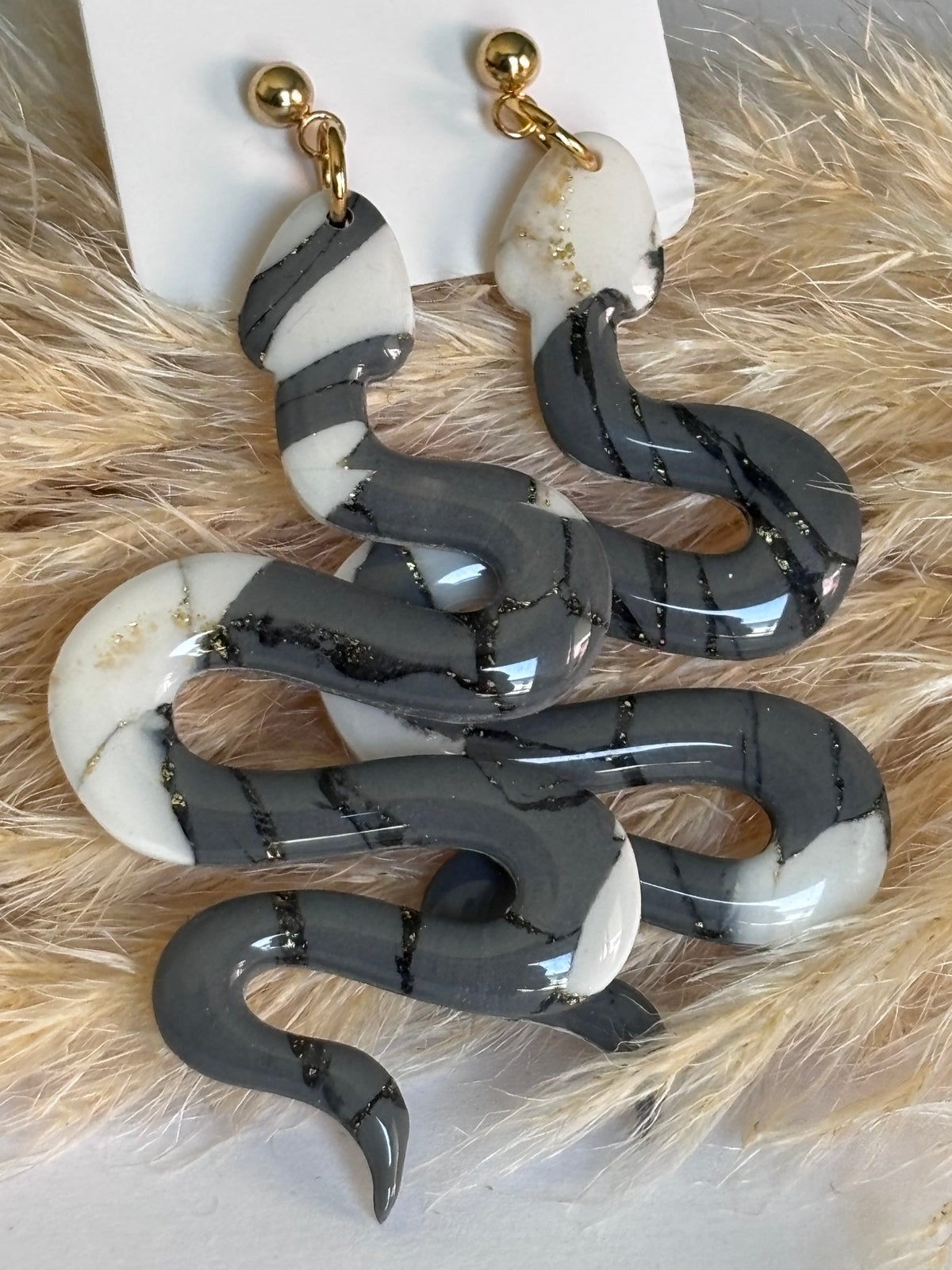 Boucles d’oreilles - Serpent