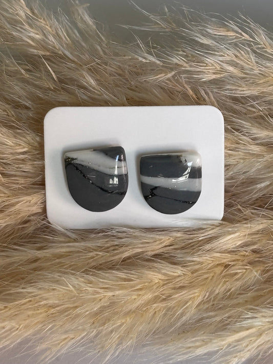 Boucles d’oreilles Puces – Galet