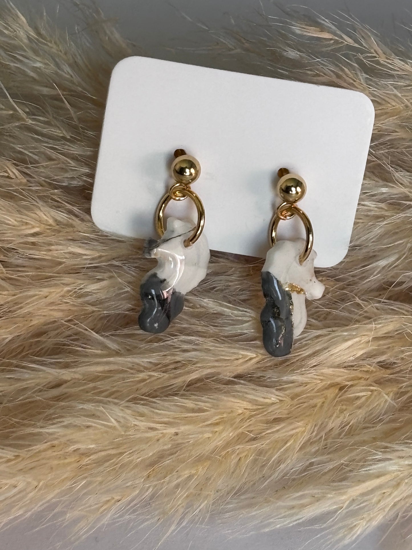 Boucles d'oreilles - Hippocampe