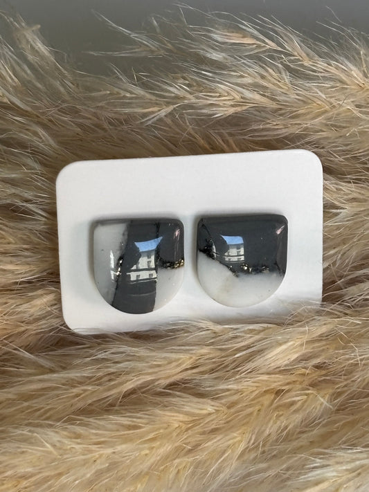 Boucles d’oreilles Puces – Galet